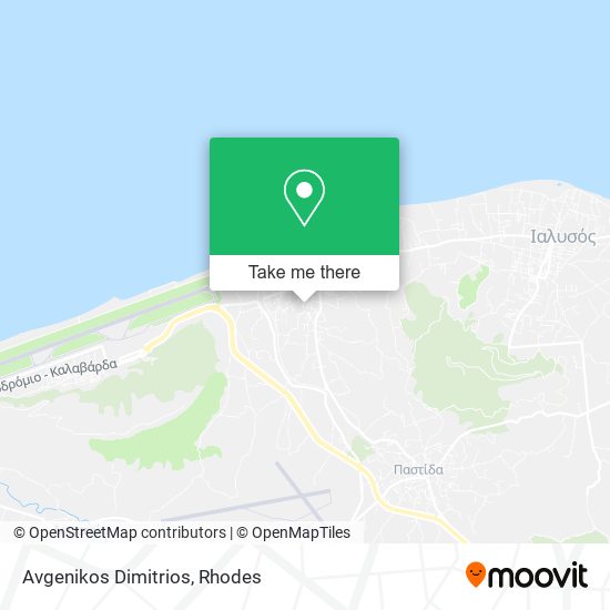 Avgenikos Dimitrios map