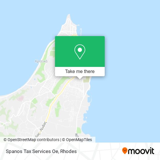 Spanos Tax Services Oe map