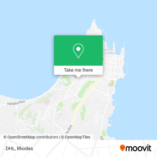 DHL map