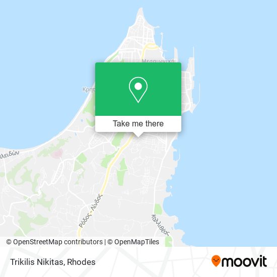 Trikilis Nikitas map