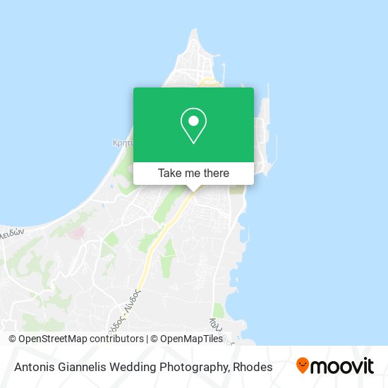Antonis Giannelis Wedding Photography map
