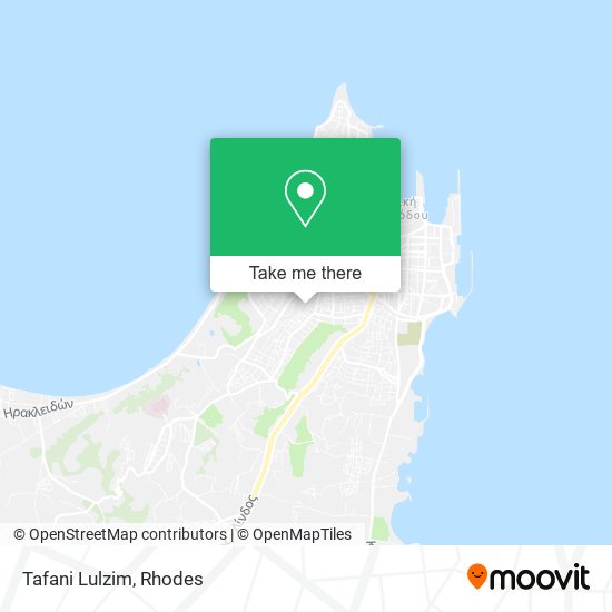 Tafani Lulzim map