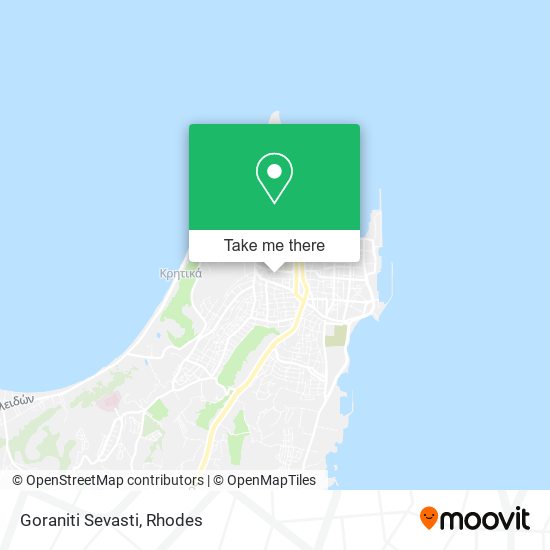 Goraniti Sevasti map