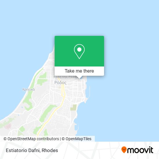 Estiatorio Dafni map