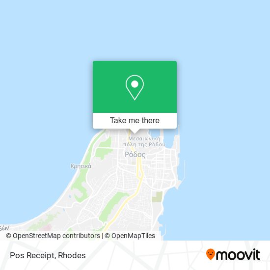 Pos Receipt map