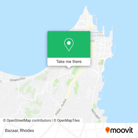 Bazaar map