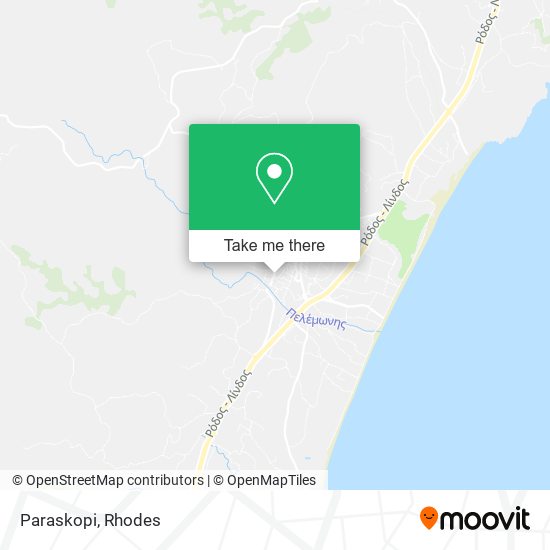 Paraskopi map
