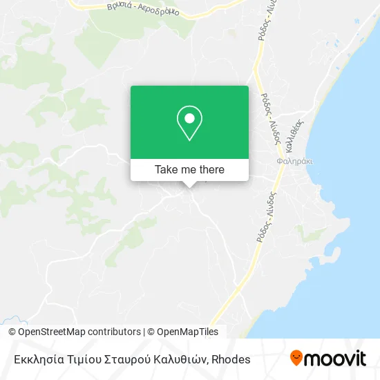 Church of the Holy Cross of Kalythies map