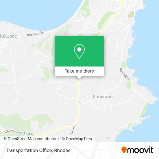 Transportation Office map