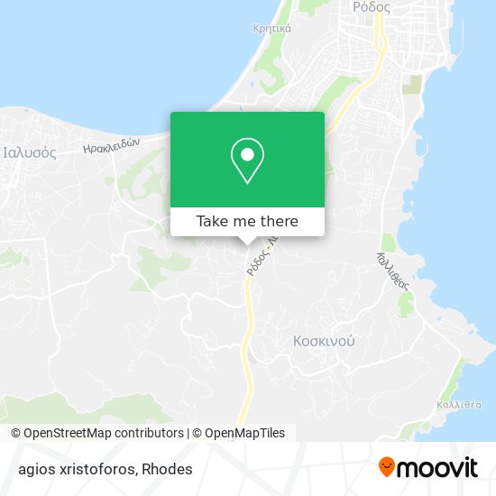 agios xristoforos map