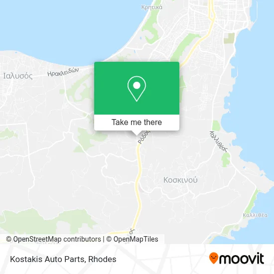 Kostakis Auto Parts map