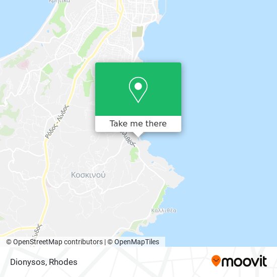 Dionysos map