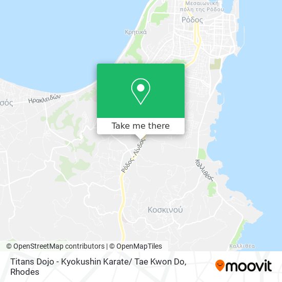 Titans Dojo - Kyokushin Karate/ Tae Kwon Do map