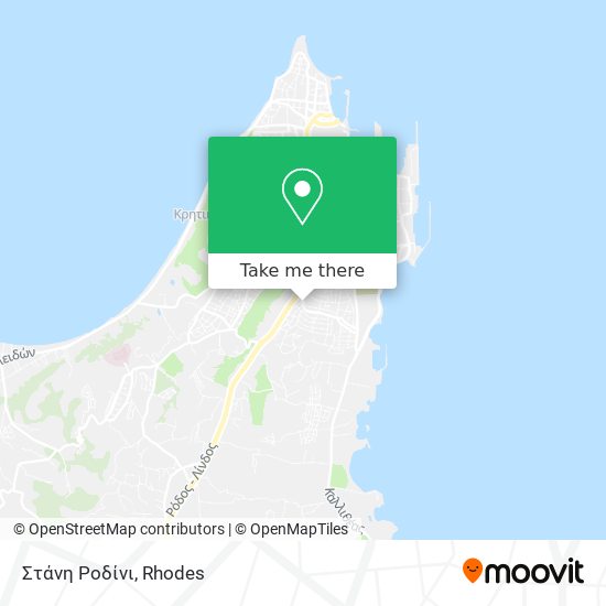 Στάνη Ροδίνι map
