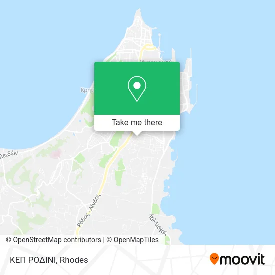 ΚΕΠ ΡΟΔΙΝΙ map
