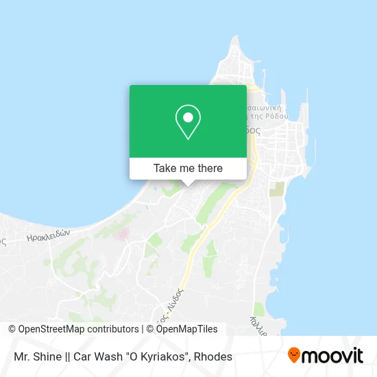Mr. Shine || Car Wash "O Kyriakos" map