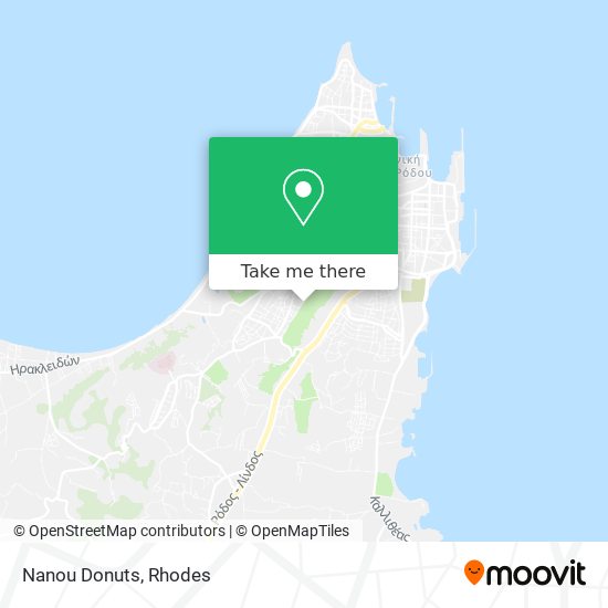 Nanou Donuts map