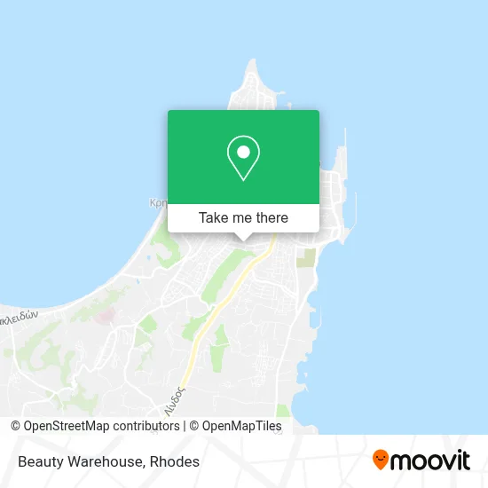 Beauty Warehouse map