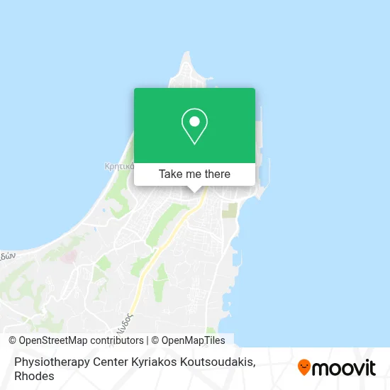 Physiotherapy Center Kyriakos Koutsoudakis map