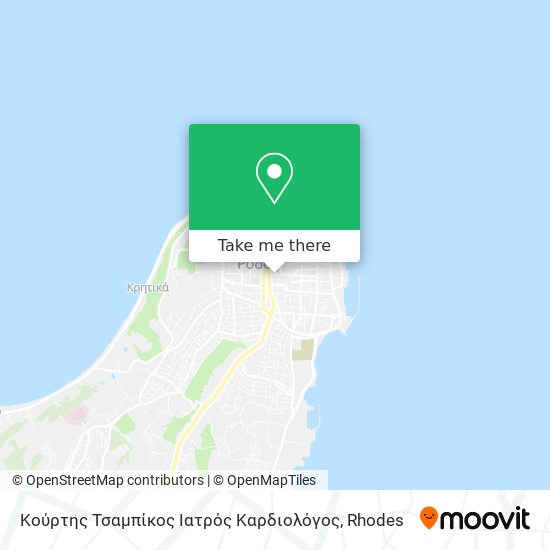 Κούρτης Τσαμπίκος Ιατρός Καρδιολόγος map