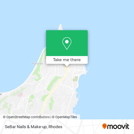 SeBar Nails & Make-up map