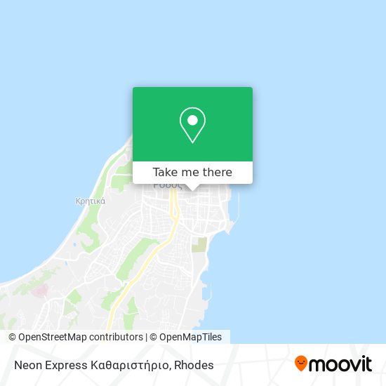 Neon Express Καθαριστήριο map