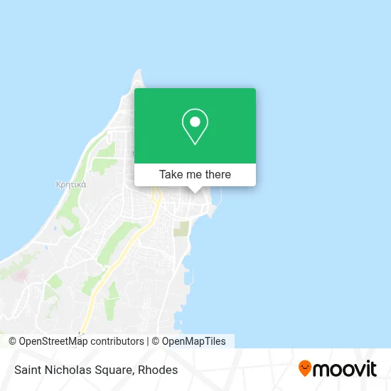 Saint Nicholas Square map