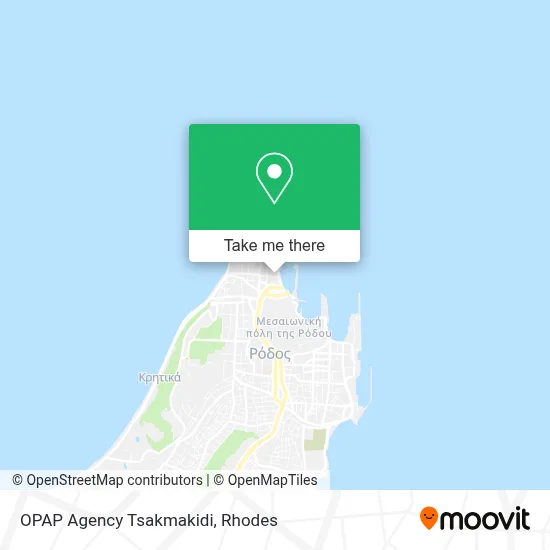 OPAP Agency Tsakmakidi map