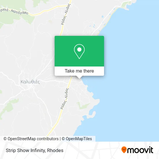 Strip Show Infinity map