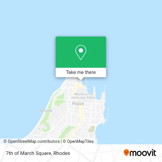 7th of March Square map