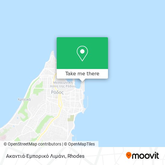 Ακαντιά-Εμπορικό Λιμάνι map
