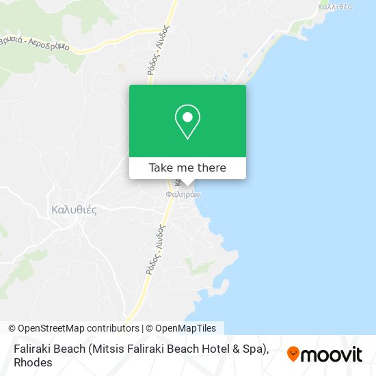Faliraki Beach (Mitsis Faliraki Beach Hotel & Spa) map
