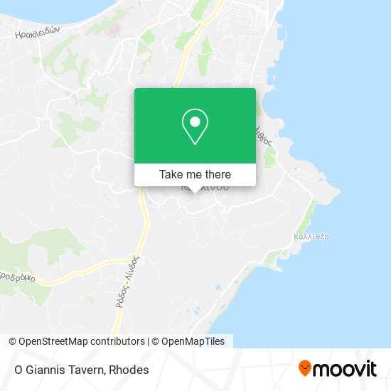 O Giannis Tavern map