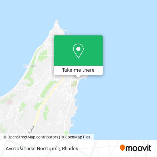 Ανατολίτικες Νοστιμιές map