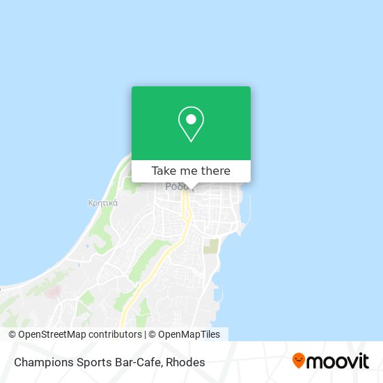 Champions Sports Bar-Cafe map