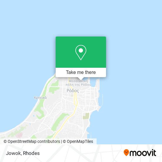 Jowok map
