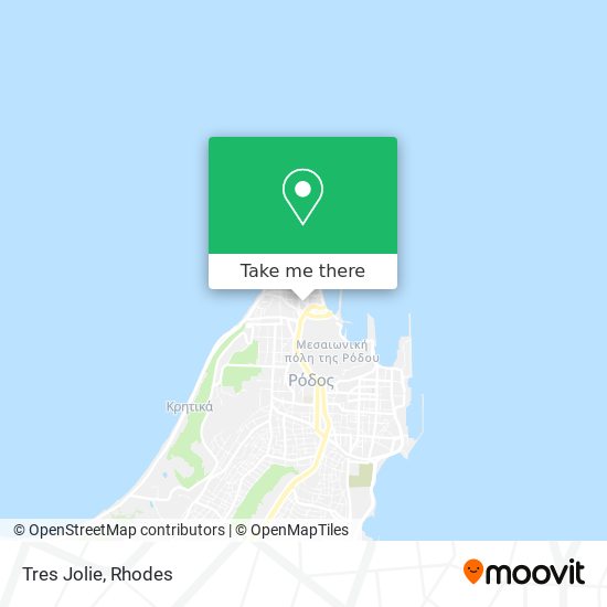 Tres Jolie map