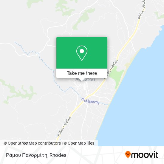 Ράμου Πανορμίτη map
