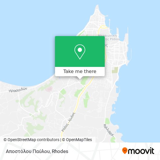 Αποστόλου Παύλου map