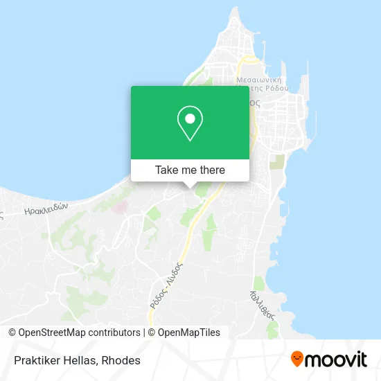 Praktiker Hellas map