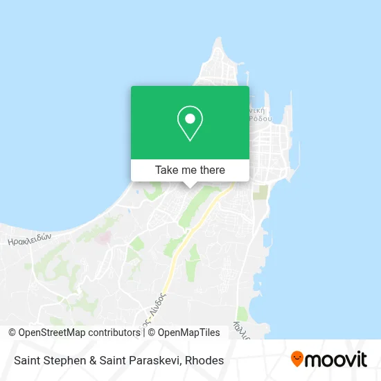 Saint Stephen & Saint Paraskevi map