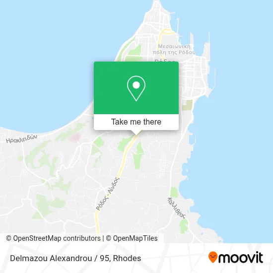 Delmazou Alexandrou / 95 map