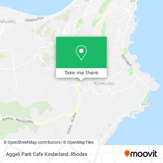 Aggeli Park Cafe Kinderland map