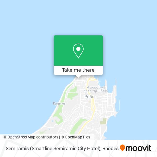 Semiramis (Smartline Semiramis City Hotel) map