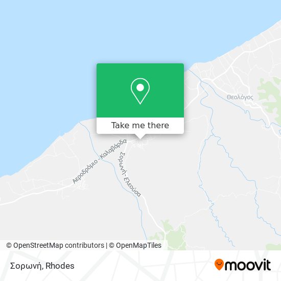 Σορωνή map