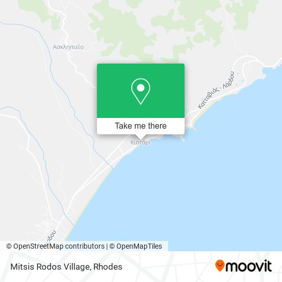 Mitsis Rodos Village map
