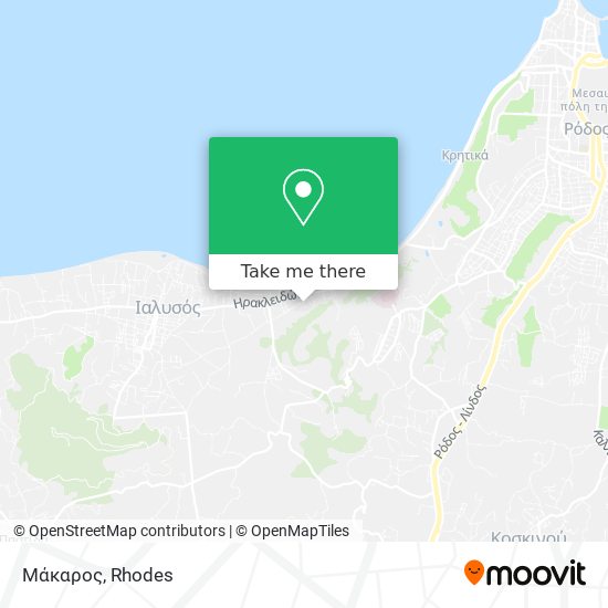 Μάκαρος map