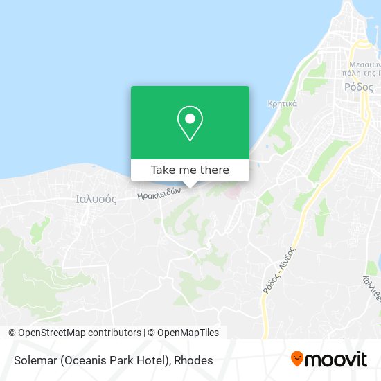 Solemar (Oceanis Park Hotel) map