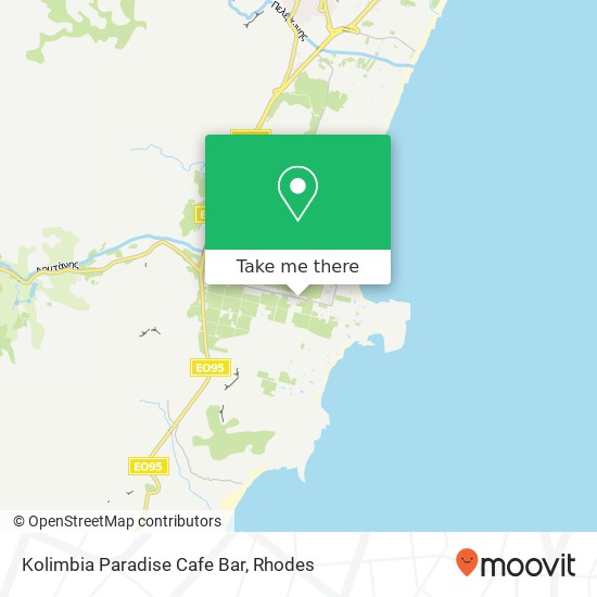 Kolimbia Paradise Cafe Bar, Ευκαλύπτων 851 03 Αφάντου map