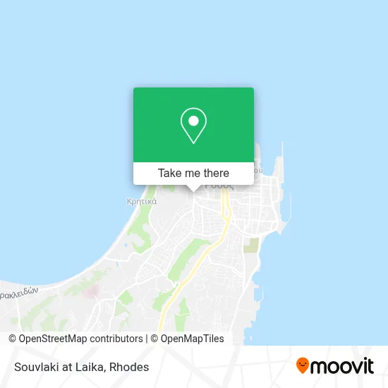 Souvlaki at Laika map